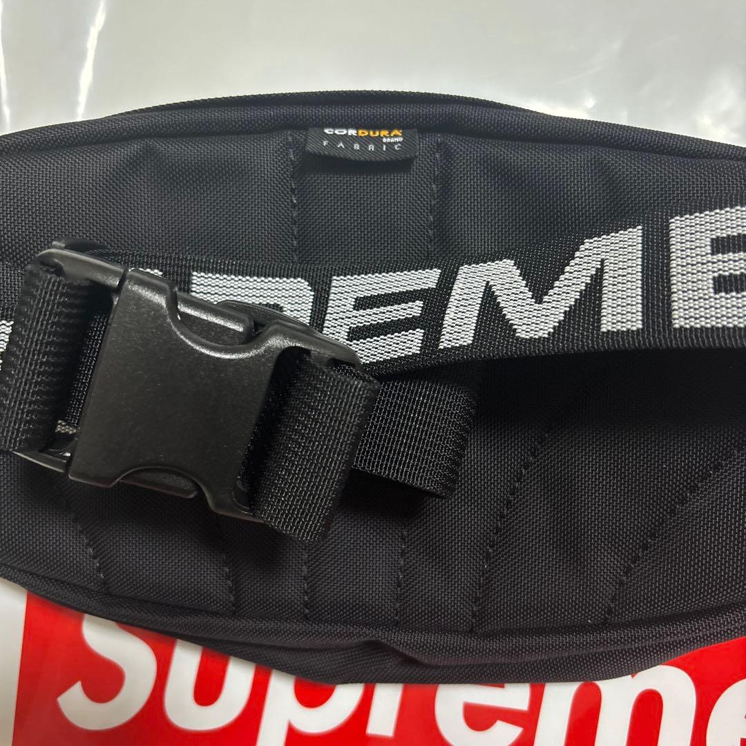 Supreme 18SS Waist Bag Blackウエストバッグ