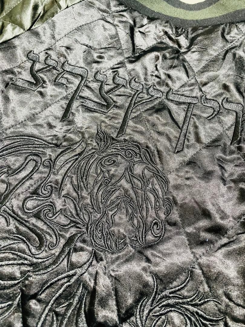 A&G 日本限定 虎 美品 スカジャン サテン unisex vintage