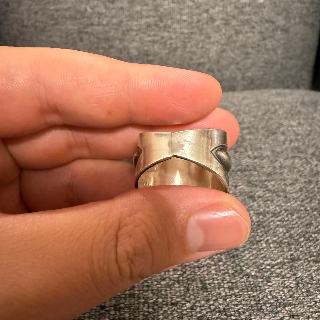 andy cadman　 アンディキャドマン　ナバホ族　シルバーリング