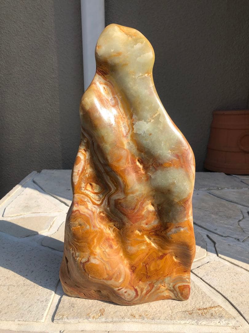 瑪瑙　メノウ　鑑賞石　天然石　オブジェ　パワーストーン