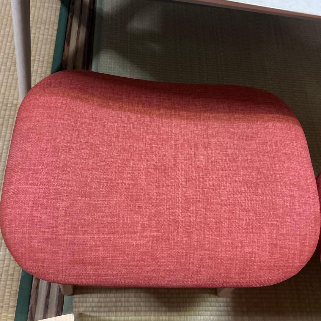 傷・汚れに強いファブリック スツール(Nシールドリラックスワイド )