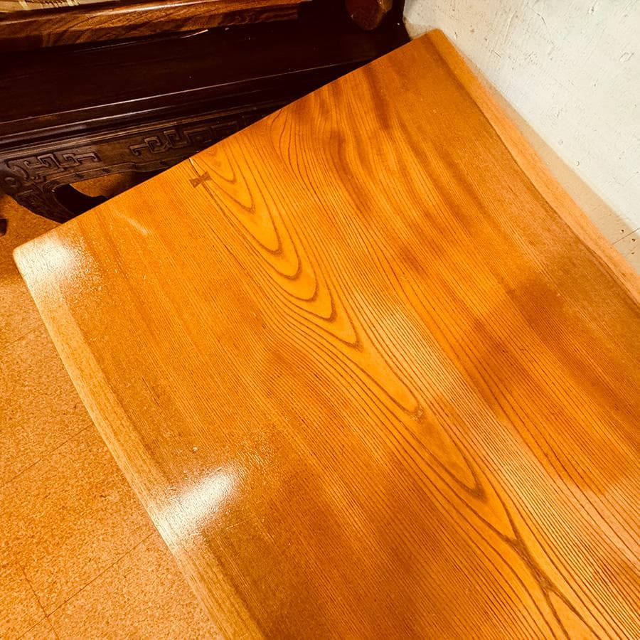 欅の一枚板ビッグサイズ ローテーブル