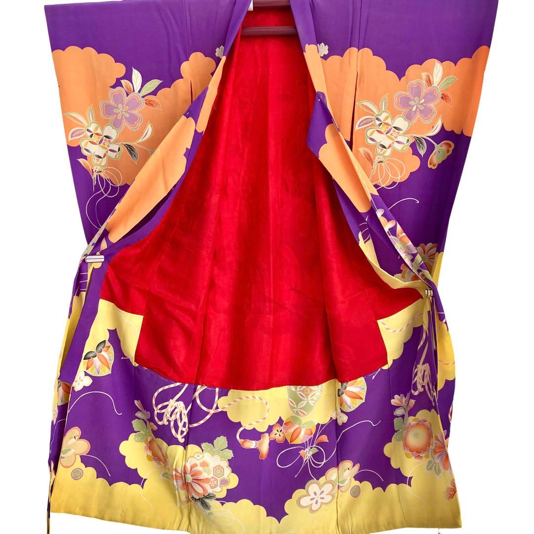 アンティーク　女の子　子供着物　NO8