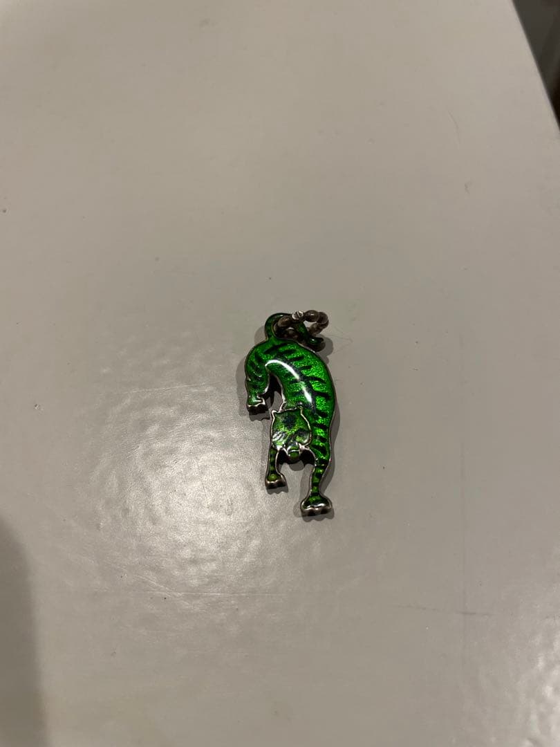 グッチタイガーチャーム　ネックレス　テテ着用