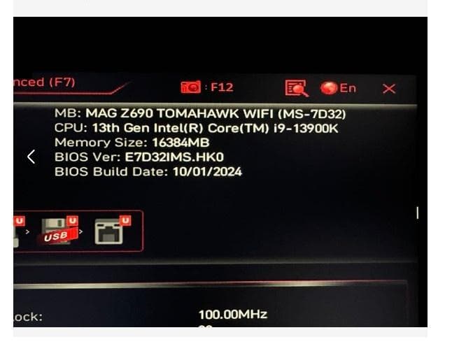 CPU Intel i9-13900K CPU LGA 1700