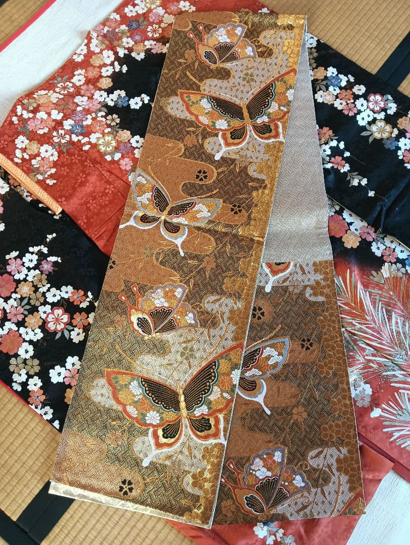 岩田専太郎　豪華振袖フルセット　美品　身丈161 裄 67