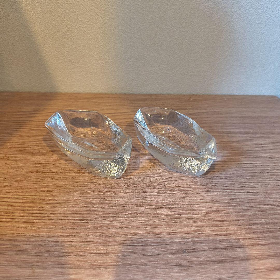 西山芳浩 ガラス 小鉢　2つセット 入手困難