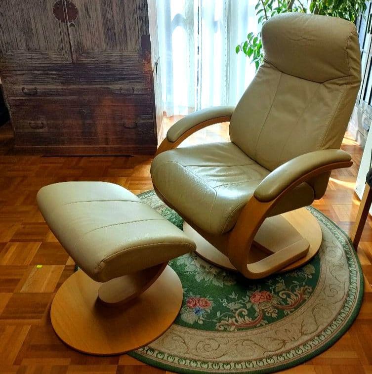 Fjords リクライニングチェア　オットマン　セットC Base Chair