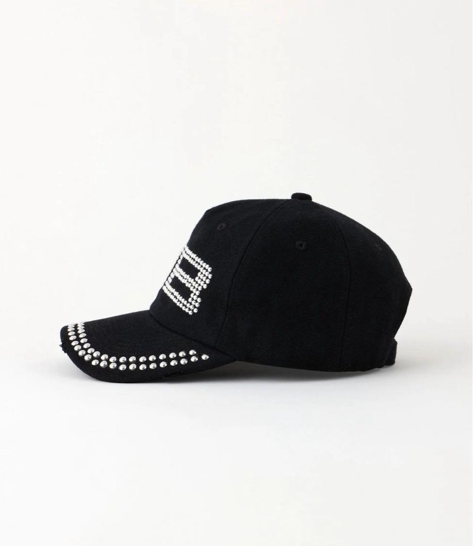 BEEDEN studs damage cap キャップ ブラック