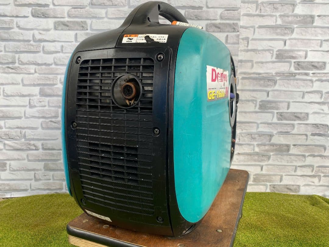 デンヨーGE-1600SS-IV 発電機★14日保証＋1Lオイル付(A5)