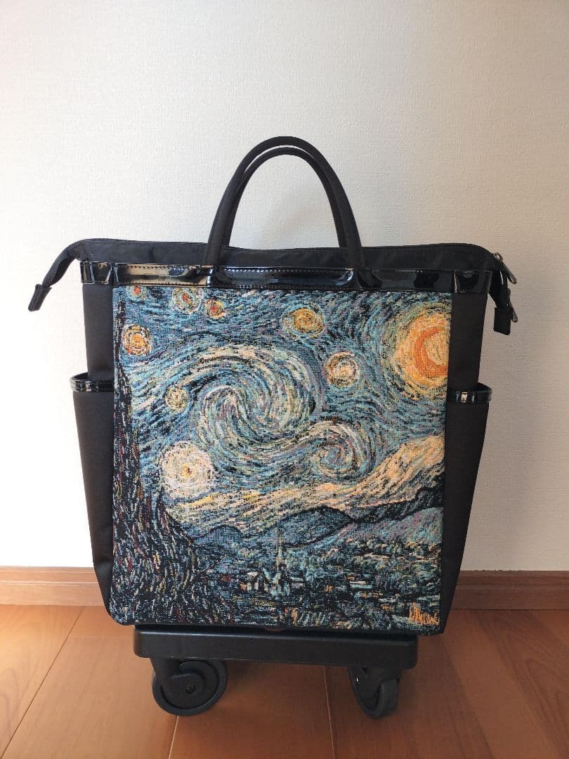 ゴッホ 星月夜 デザイン キャリーケース