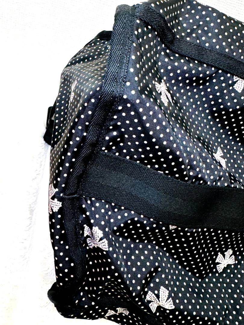 【新品未使用】LeSportsac リボンドット柄 ボストンバッグ