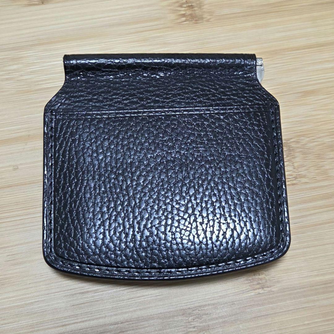 6T leatherworks マネークリップ　ブラック/ドラーロ