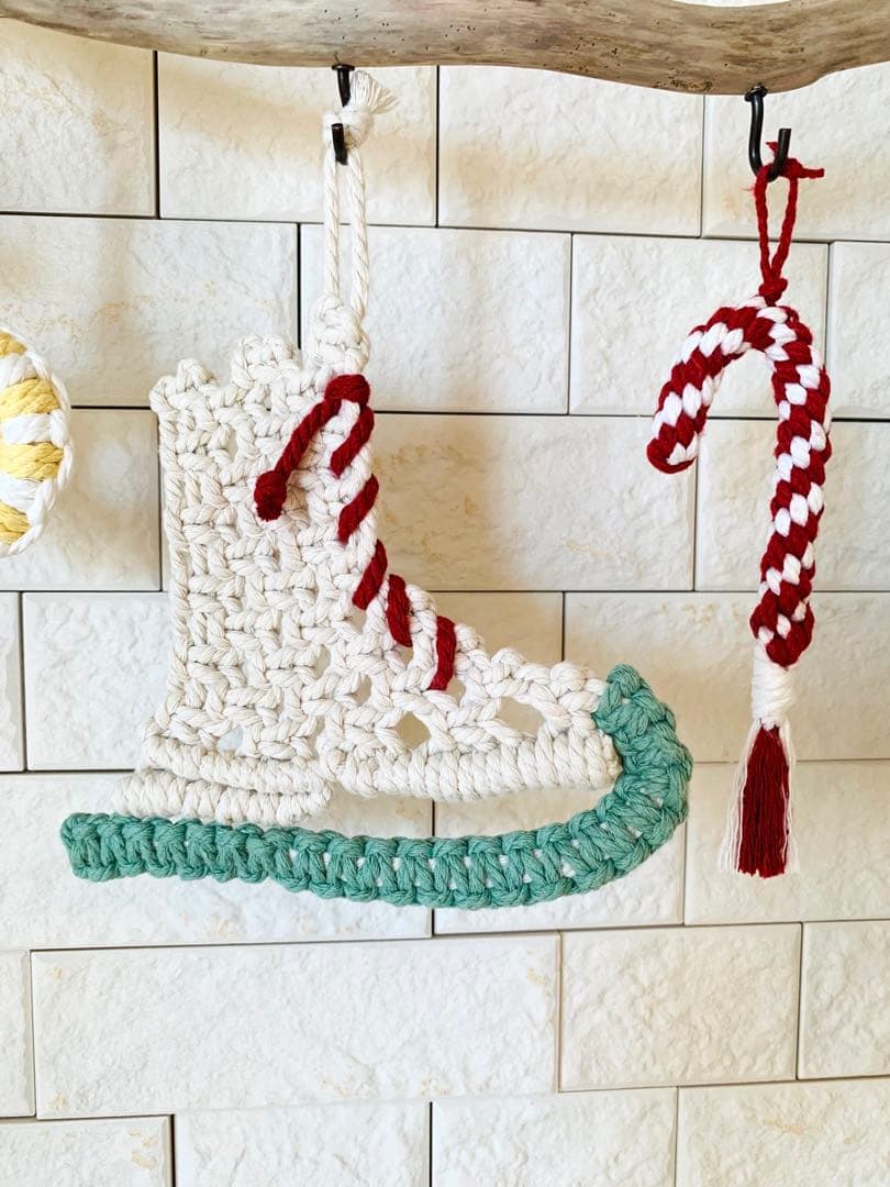 NO．415『流木・マクラメ・クリスマスガーランド』