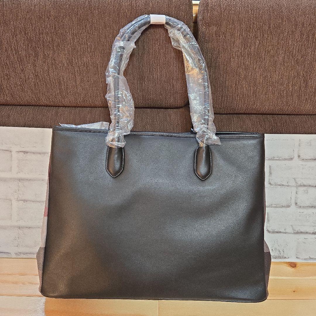 新品未使用◇クレストブリッジ◇PVCクレストブリッジチェックトートバッグ