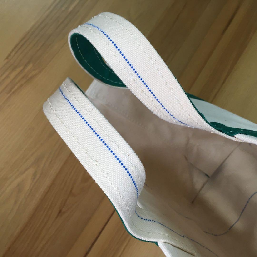 ★未使用DeadStock？80-90s 緑トリム エルエルビーントートバック