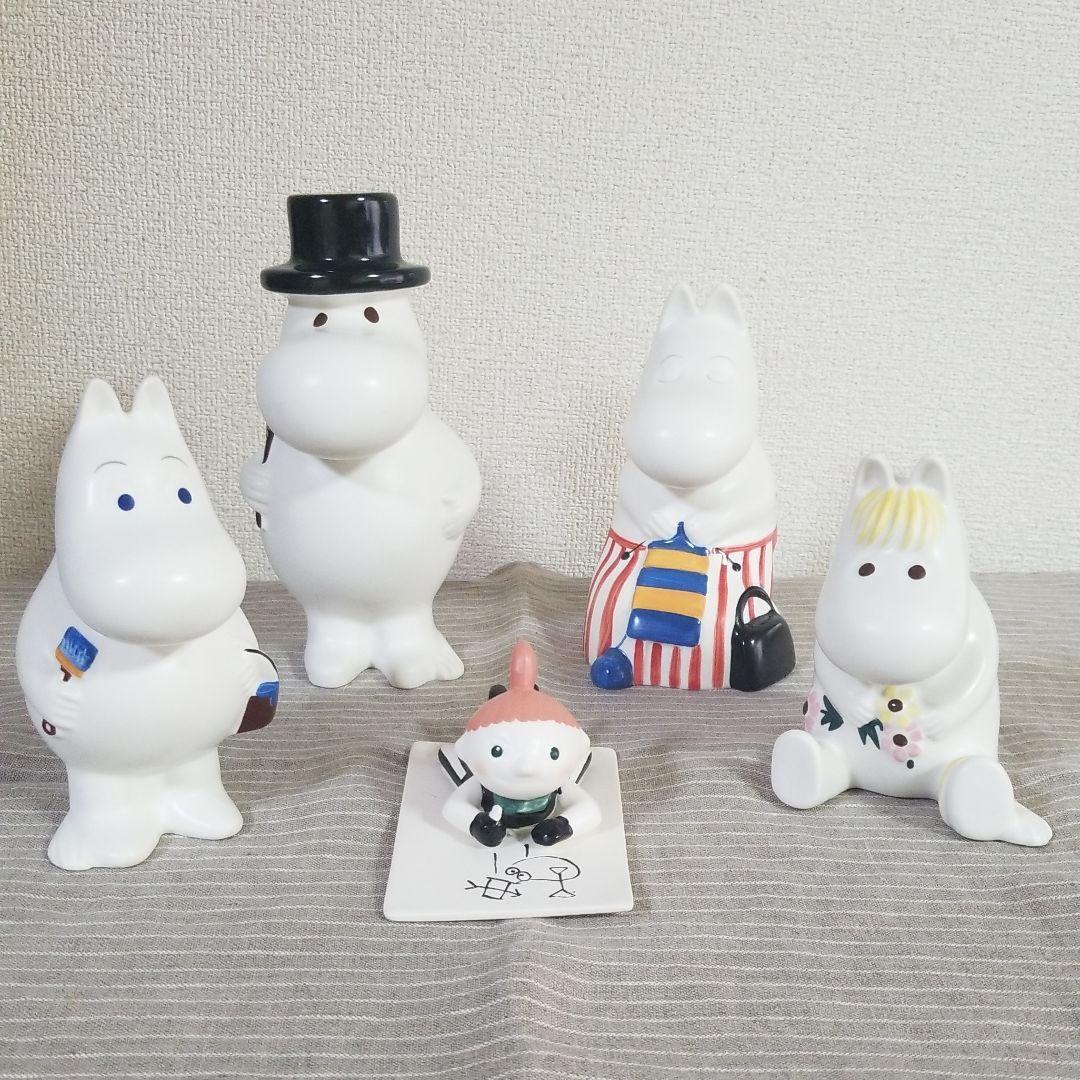 アラビア ムーミン　フィギュア 5体