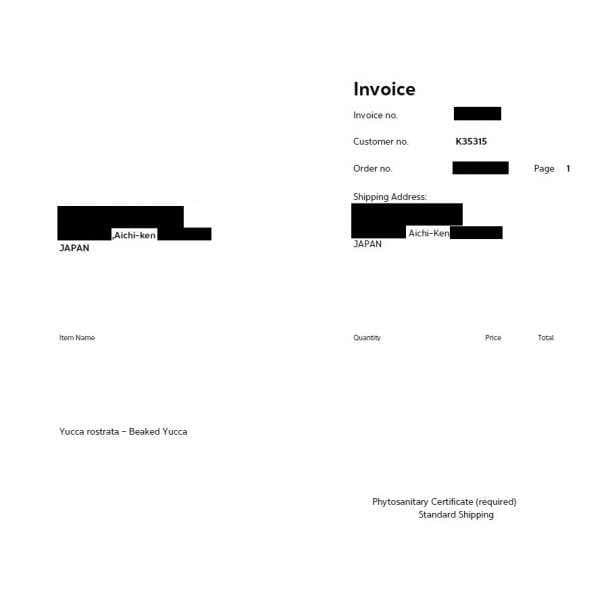 ITK.plant's様 種子セット