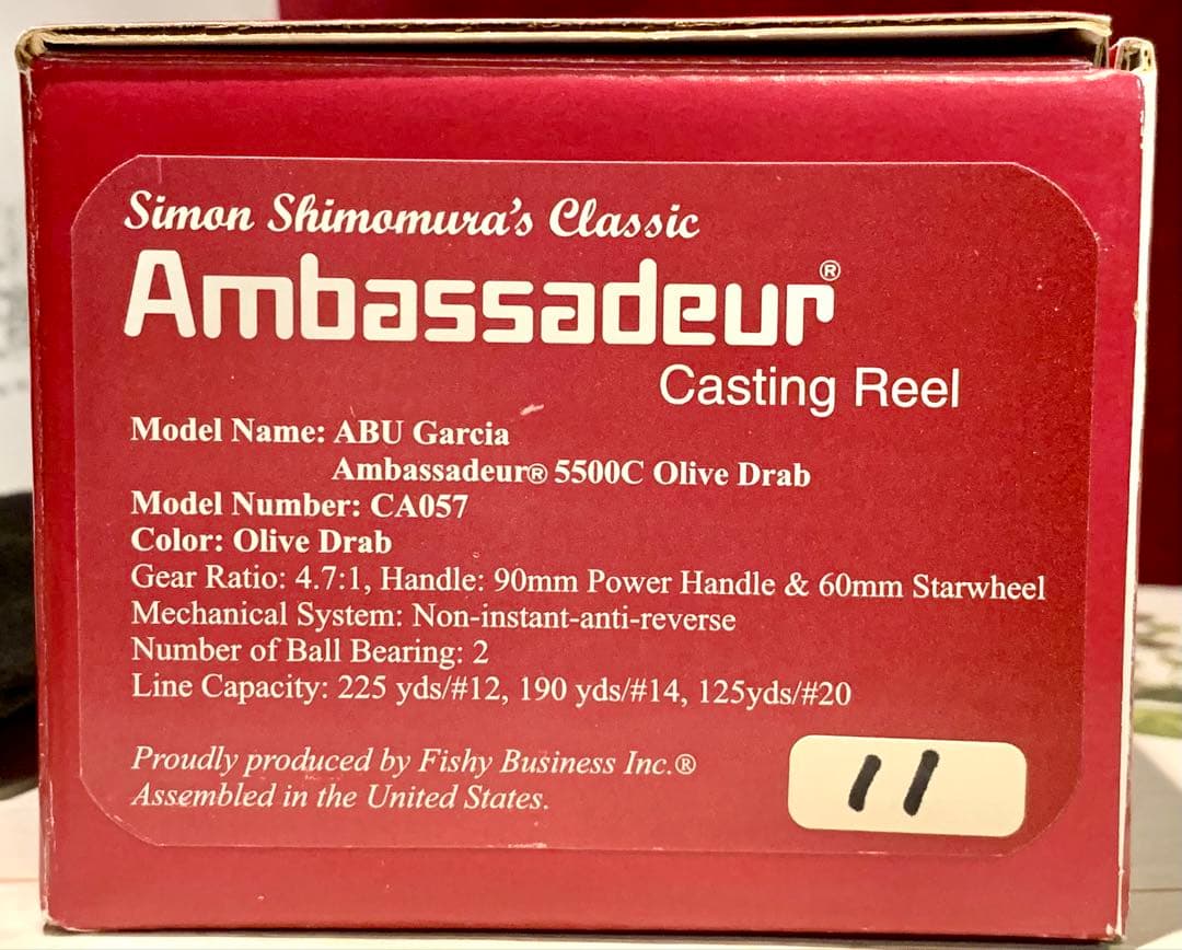 アンバサダー 5500c サイモン