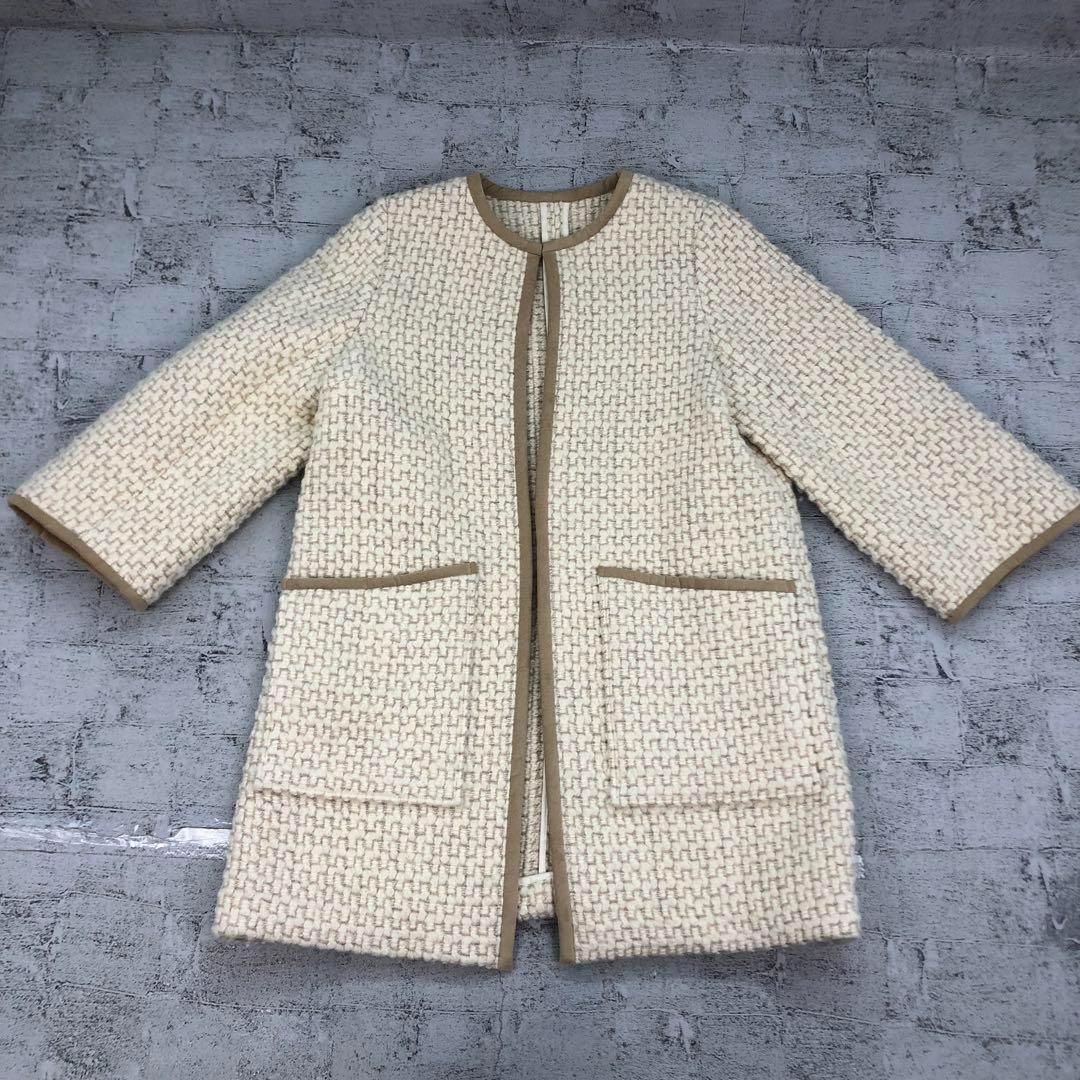 Demi-Luxe Beams ビームス ×Johnstons ノーカラーコート