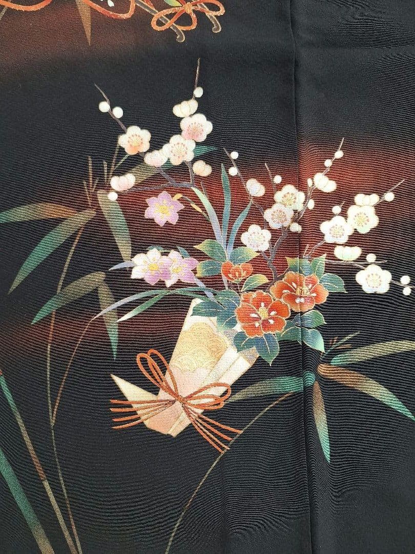 着物リメイクワンピース3610