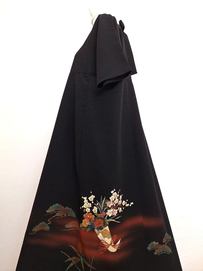 着物リメイクワンピース3610