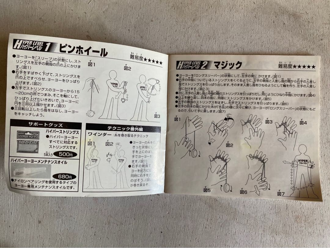 希少 未開封 ハイパーヨーヨー セット当時物 ステルスファイヤーネックキャリー