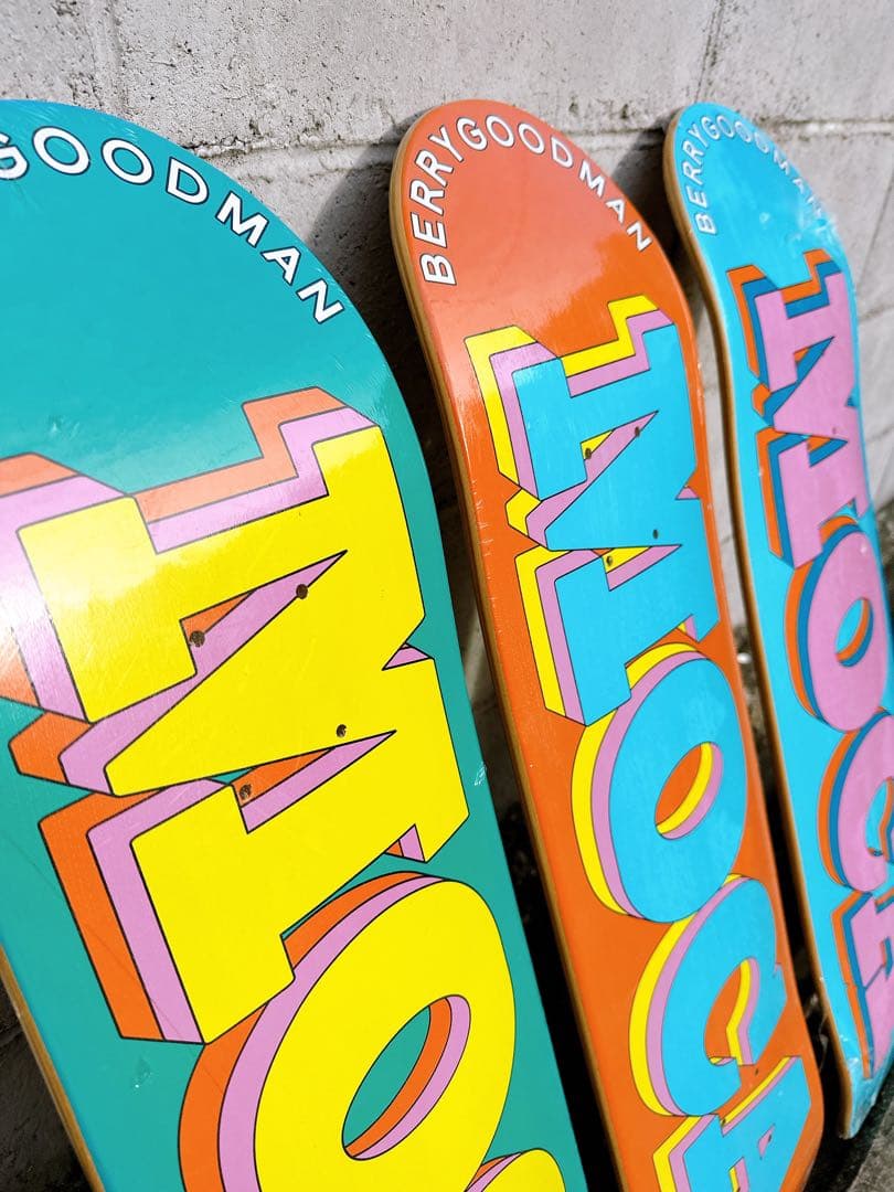 MOCA スケートボード デッキ 3枚セット