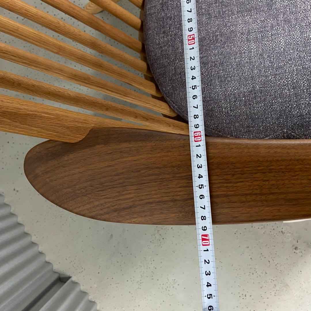 柏木工（KASHIWA）シビルイージーチェア CC54K9 飛騨家具　②