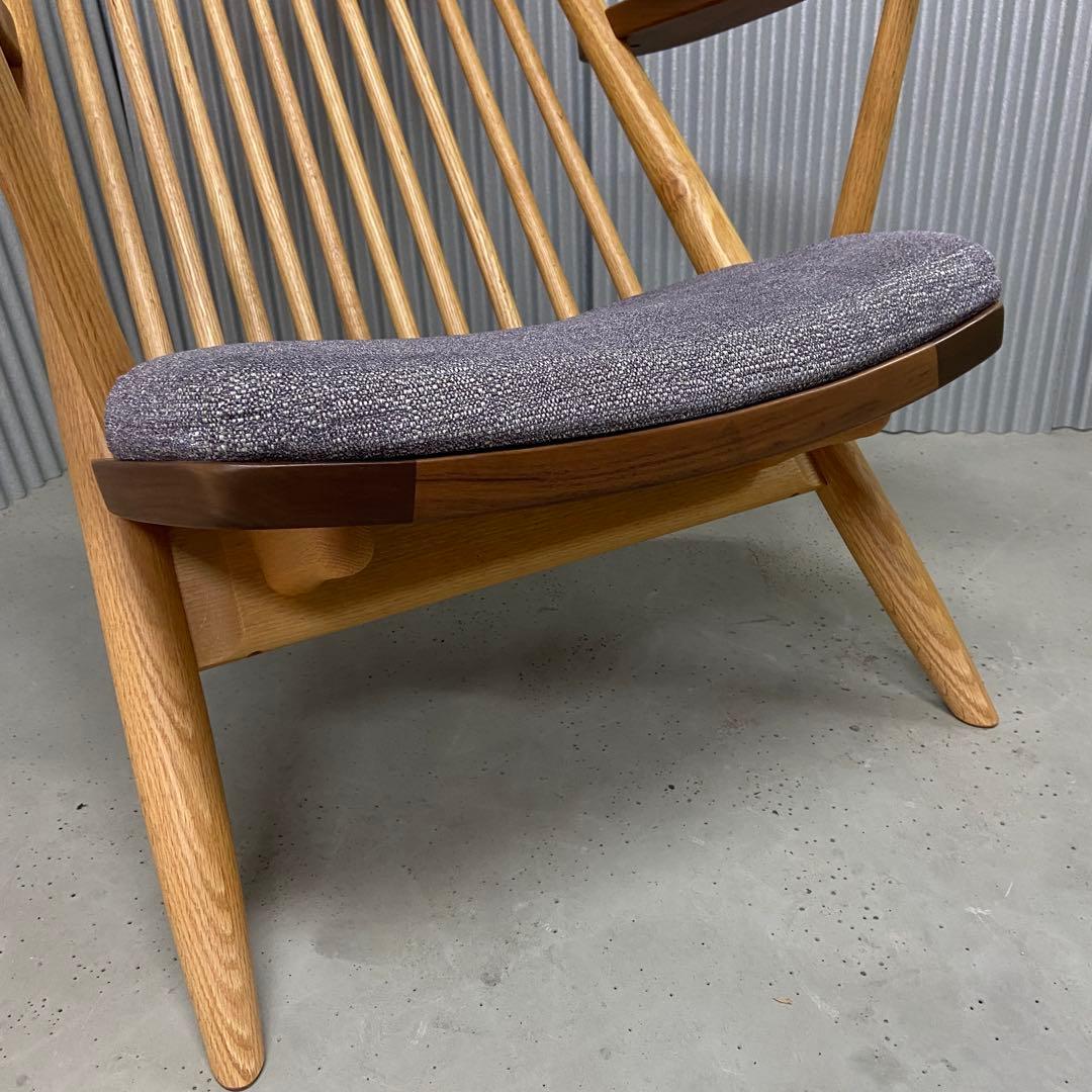 柏木工（KASHIWA）シビルイージーチェア CC54K9 飛騨家具　②