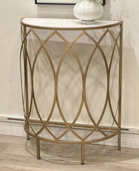 コンソール アイアン ゴールド H85cm モダン FM-525-N-S