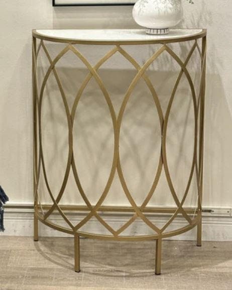 コンソール アイアン ゴールド H85cm モダン FM-525-N-S