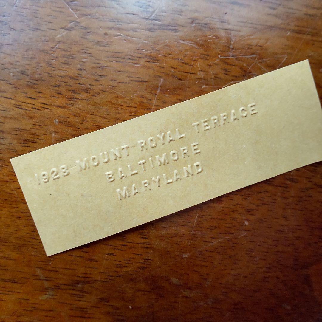 アメリカ ヴィンテージ エンボッサー スタンプ 020711