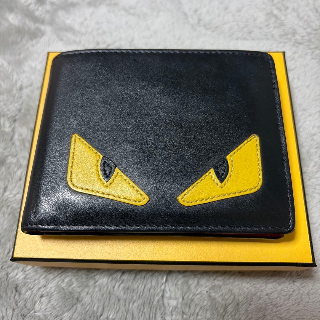 フェンディ モンスター 二つ折り財布