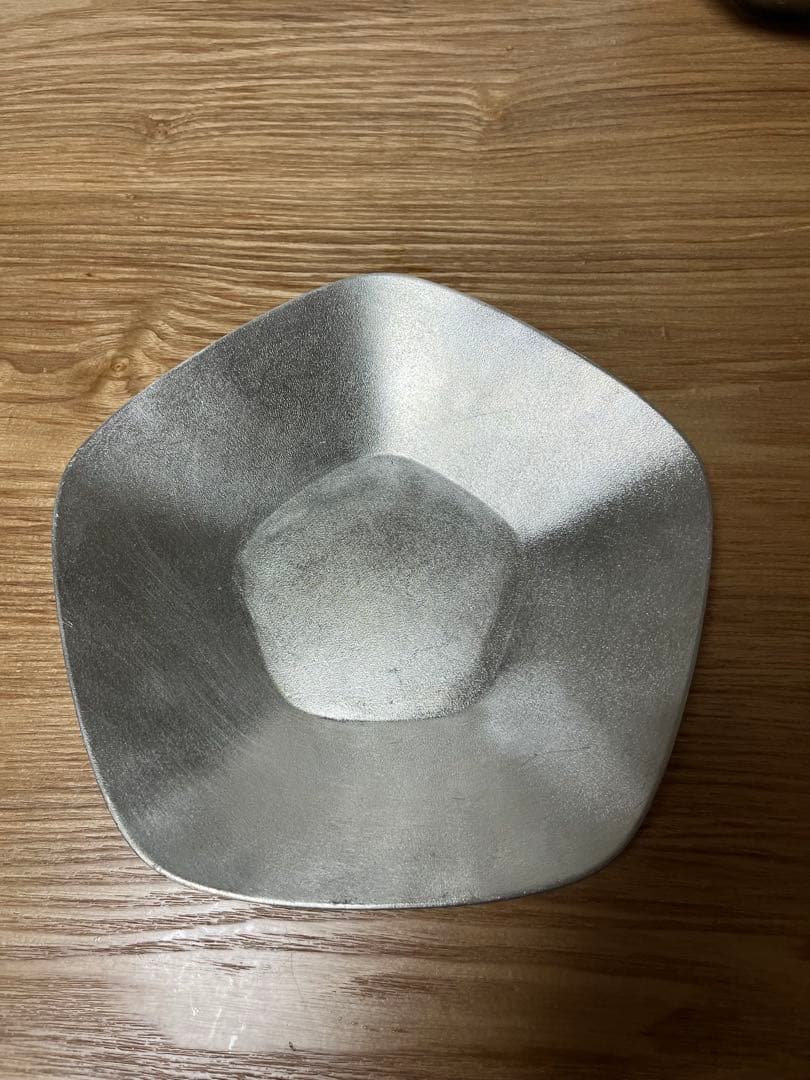 希少です。 能作錫100%のお皿(つばき) M.S.SSの３点セット