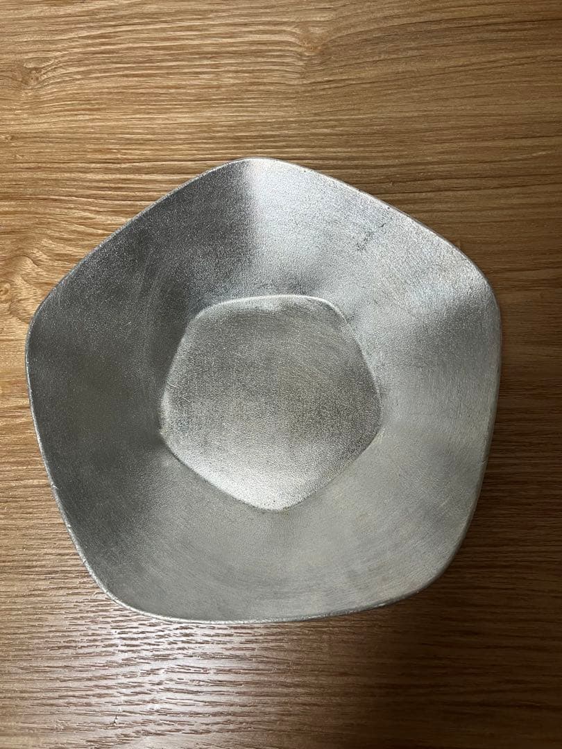 希少です。 能作錫100%のお皿(つばき) M.S.SSの３点セット