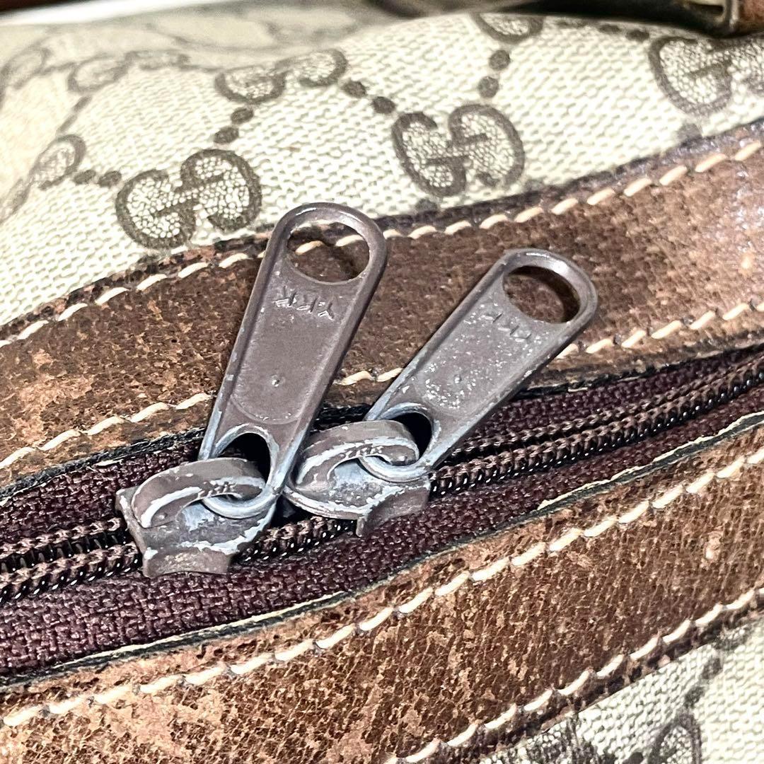 GUCCI グッチ　ボストンバッグ ハンドバッグ　シェリーライン　大容量