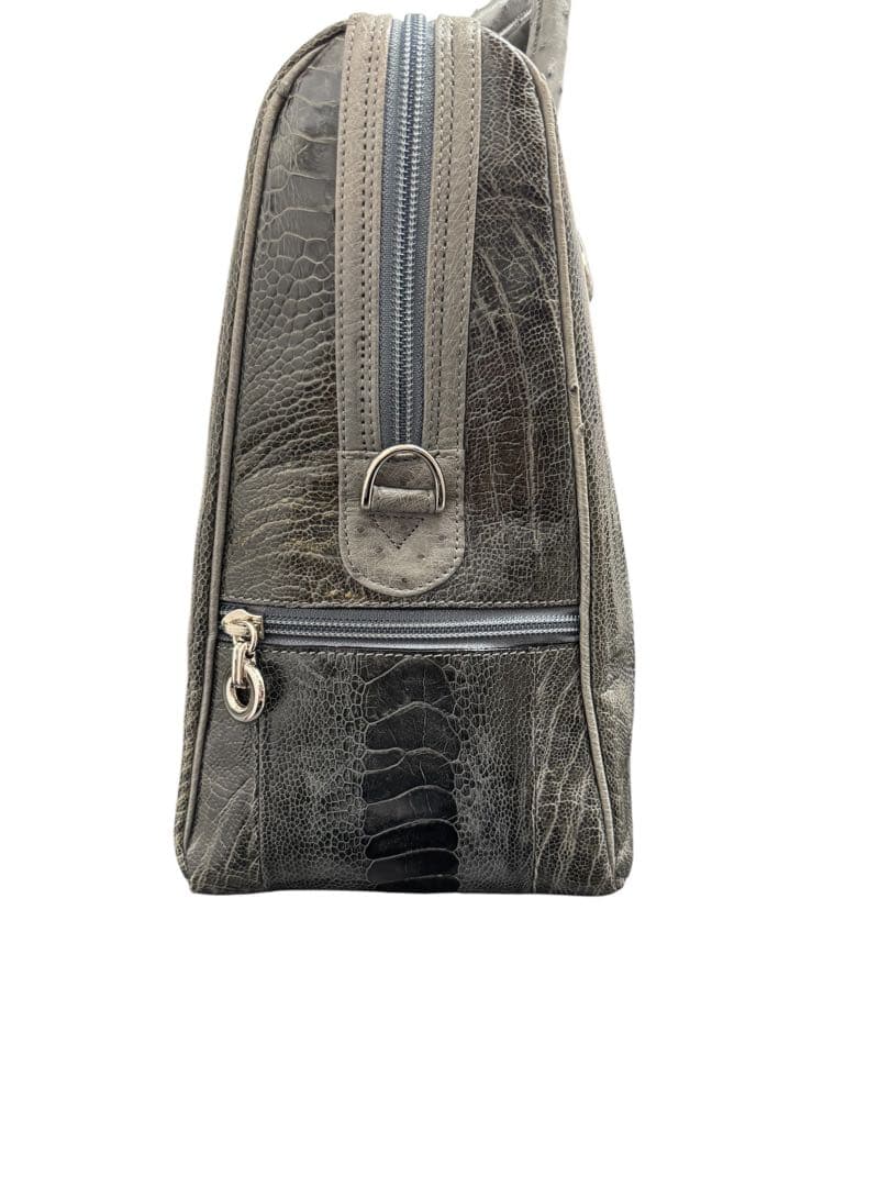 オーストリッチ　ボストンバッグ、セカンドバッグセット