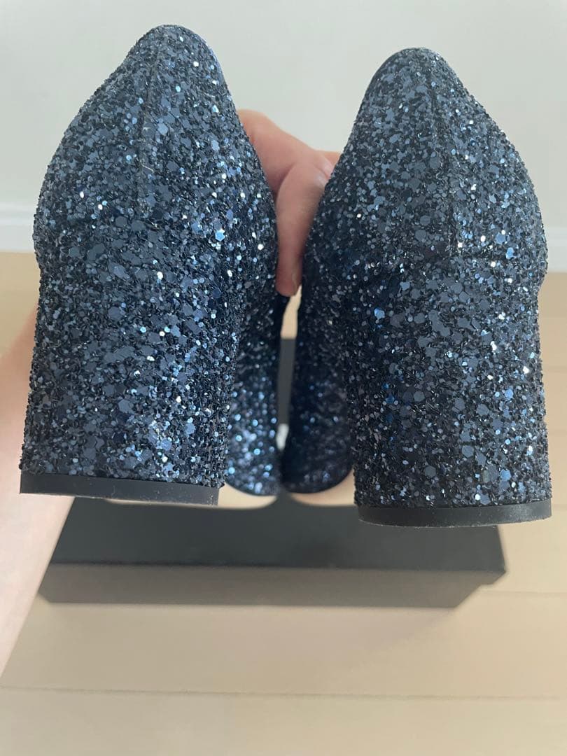 miumiu キラキラ　メリージェーン　パンプス
