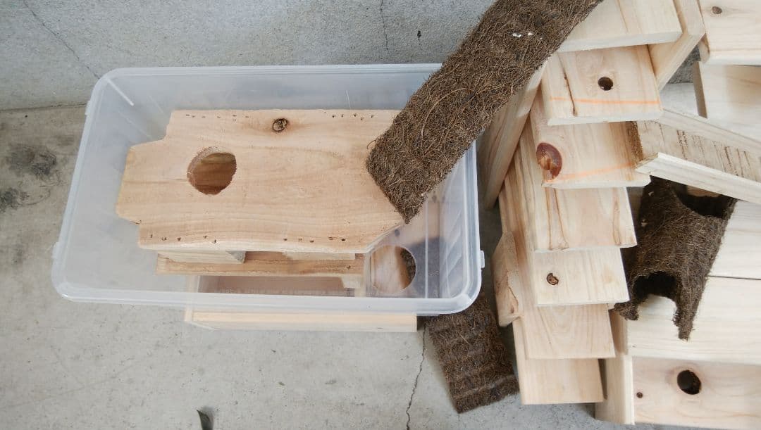 ハムスター用ケージセット　別荘　ワープゾーン　踏み台　隠れ場　アスレチック