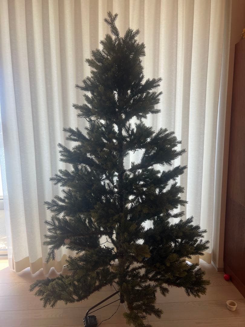180センチ　クリスマスツリー 緑色