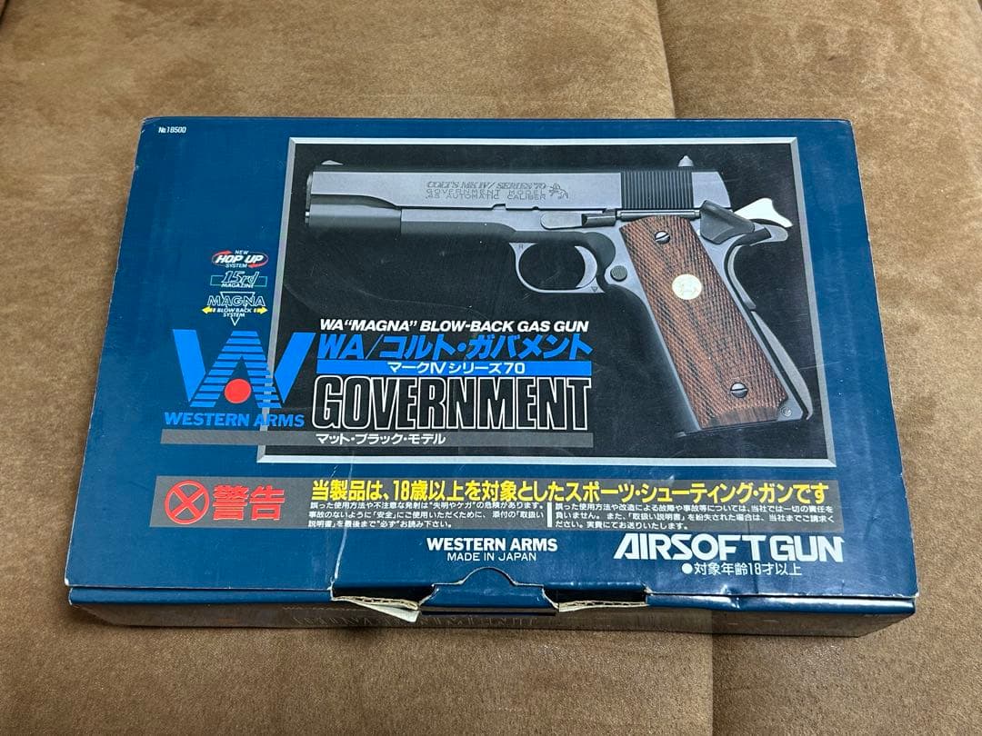 WA コルト ガバメント マークIV シリーズ70 ガスブローバック 動作未確認