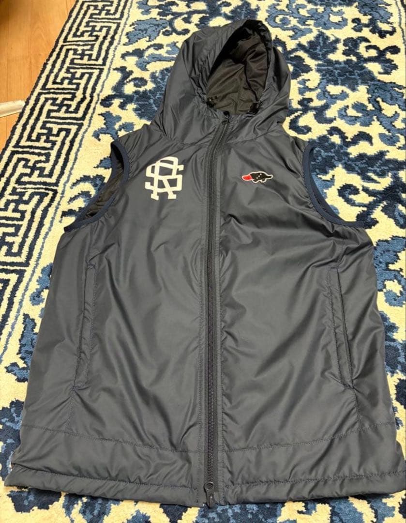 ラフ＆スウェル　ゴルフ　ベスト　パーカー　ネイビー　Ｍサイズ 美品