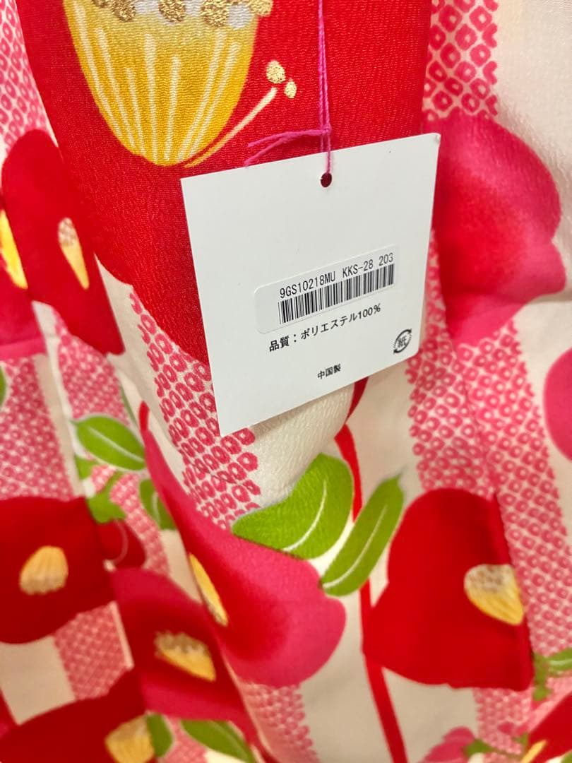 新品未使用　　乙葉、小町キッス　ブランド　七歳七五三 女の子 着物 フルセット