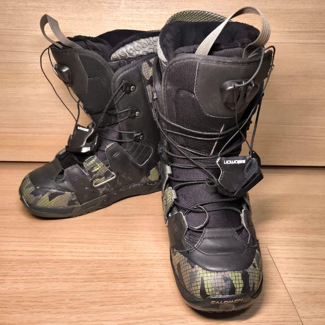 24時間以内発送　美品　サロモン　シナプスワイド　26.0 cm　スノボブーツ