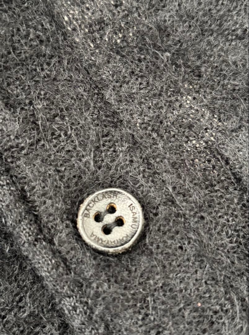 BACKLASH バックラッシュ カーディガン モヘア ニット