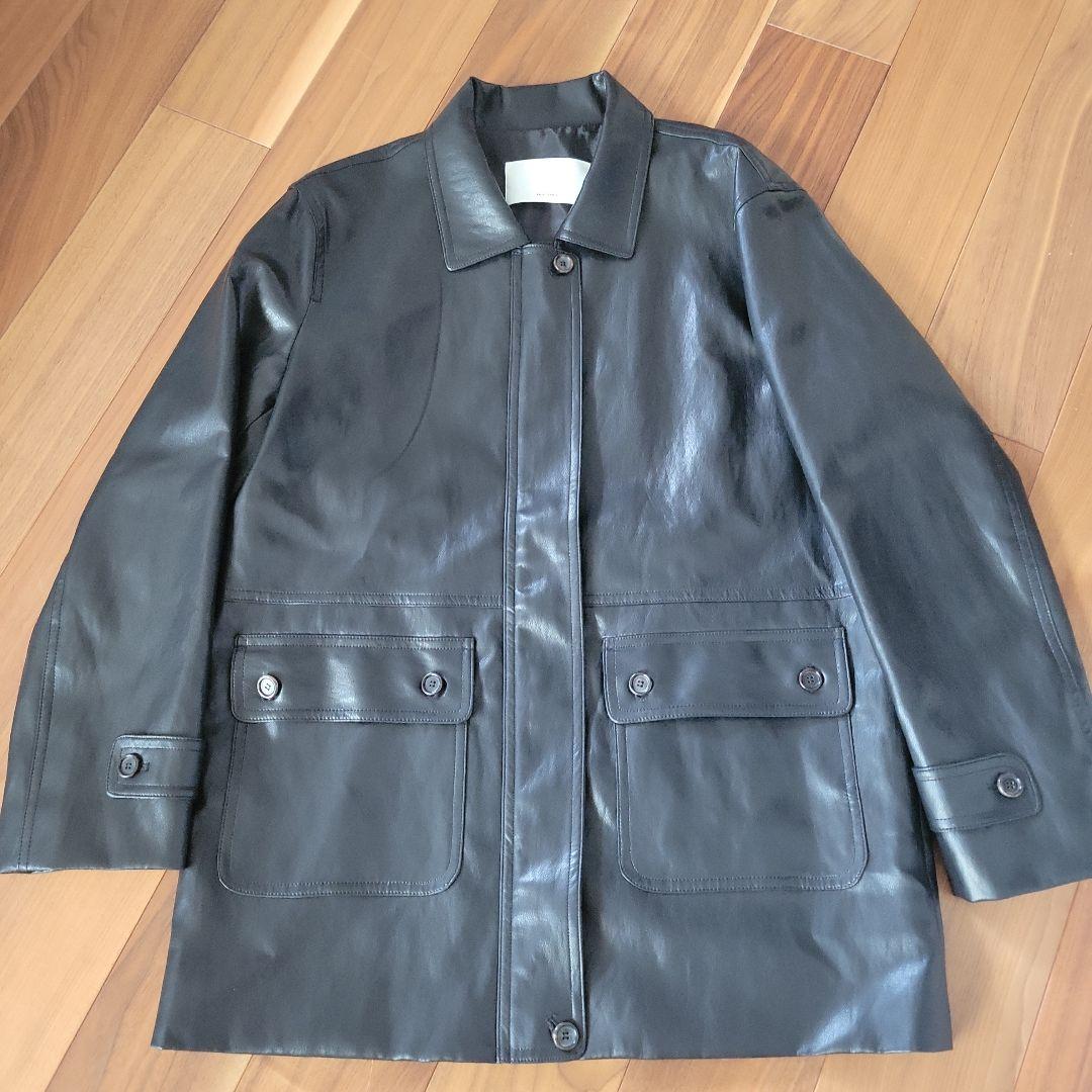 【OHOTORO 】leather midi coat オオトロ