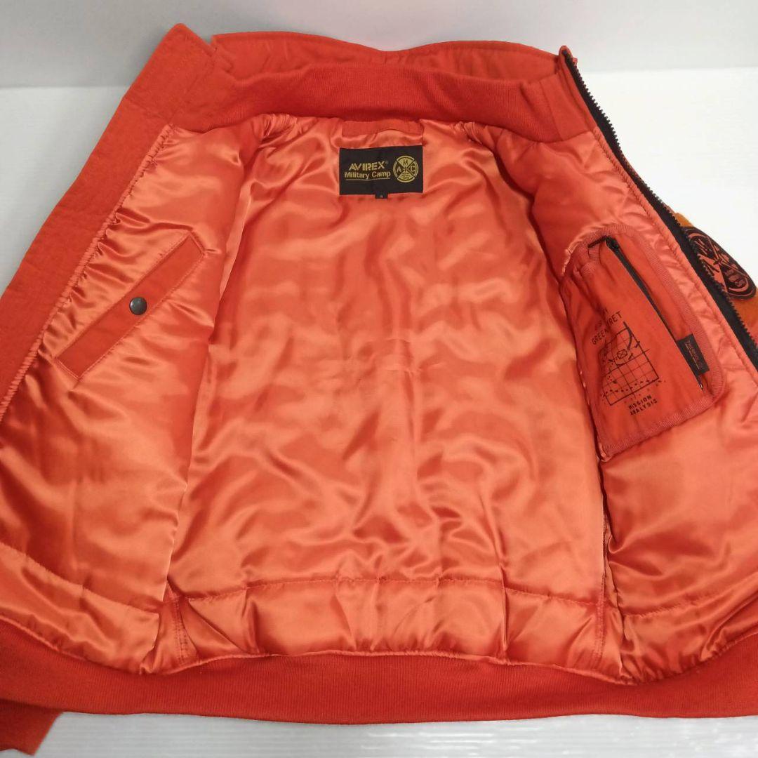 AVIREX MA-1 モデファイハロ フライトジャケット ブルゾン 美品