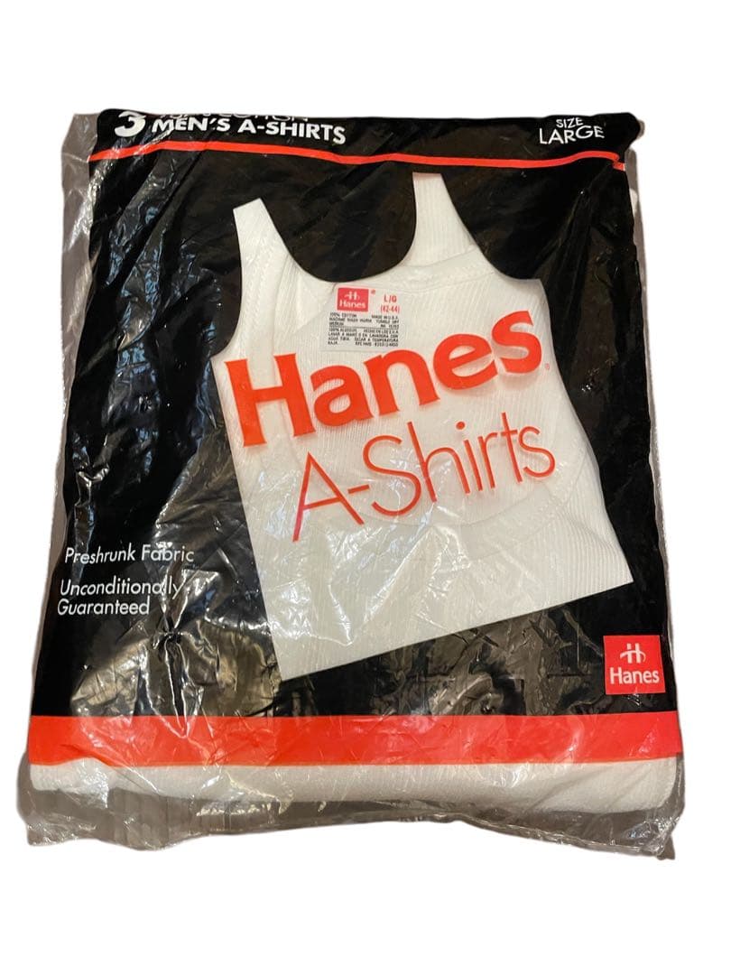 Hanes ヘインズ Large タンクトップ 3枚セット 1992年