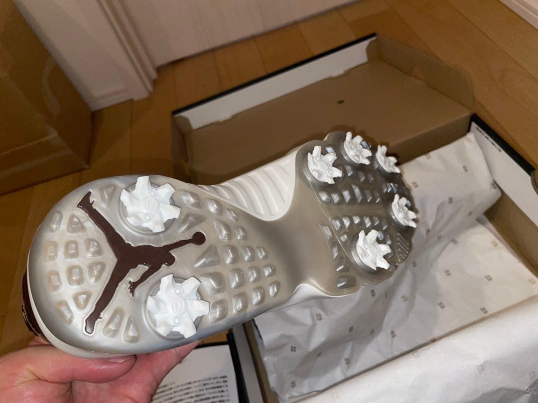 新品未使用　ハッピーライフウッド × ナイキ エアジョーダン9 ゴルフ NRG